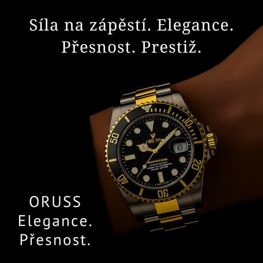 Luxusní hodinky – nadčasová elegance a odolnost.