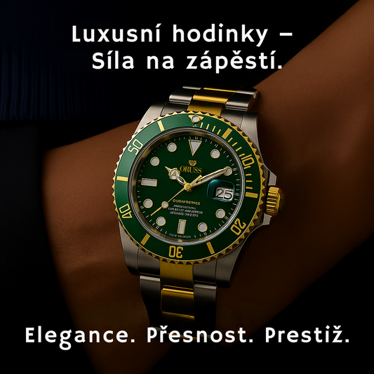 Luxusní hodinky – nadčasová elegance a odolnost.