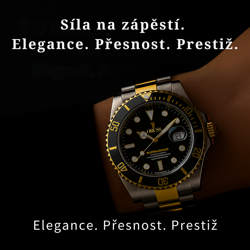 Luxusní hodinky – nadčasová elegance a odolnost.