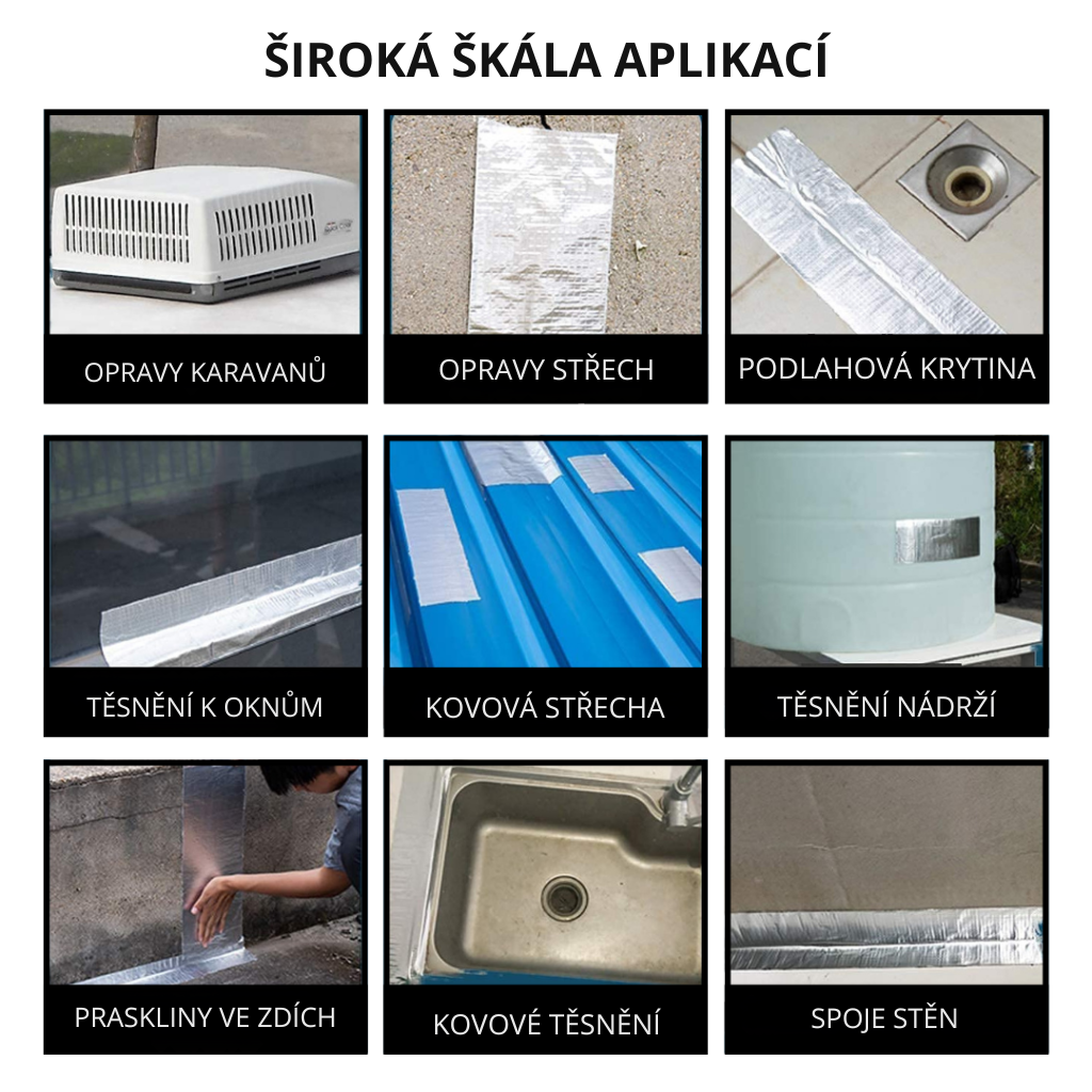 RapidSeal™ – Okamžitá oprava bez nepořádku