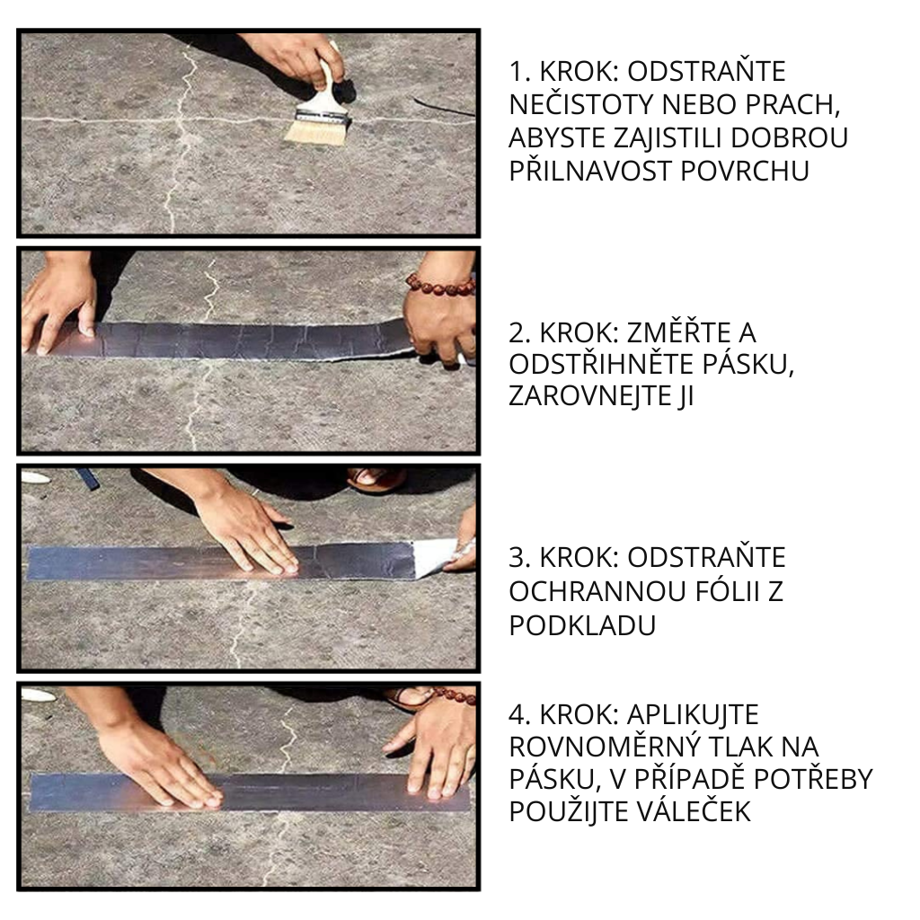 RapidSeal™ – Okamžitá oprava bez nepořádku